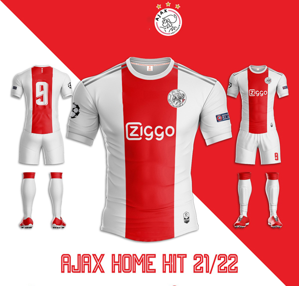 Áo đấu của CLB Ajax Amsterdam (sân nhà)