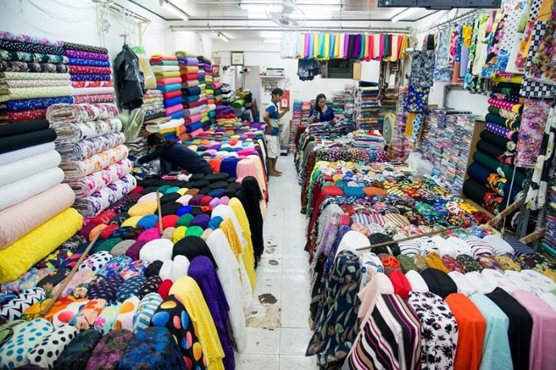 chợ vải nổi tiếng phú thọ hòa