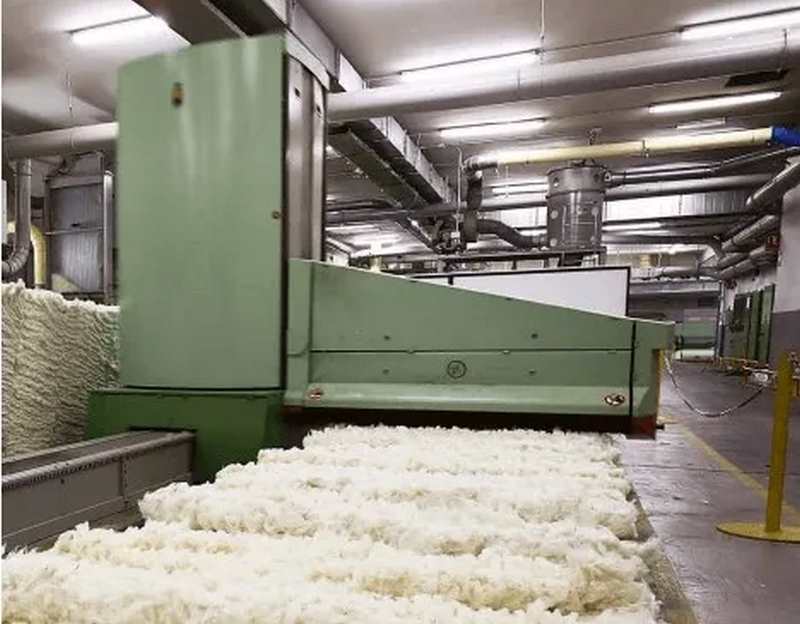 Quy trình sản xuất sợi vải cotton