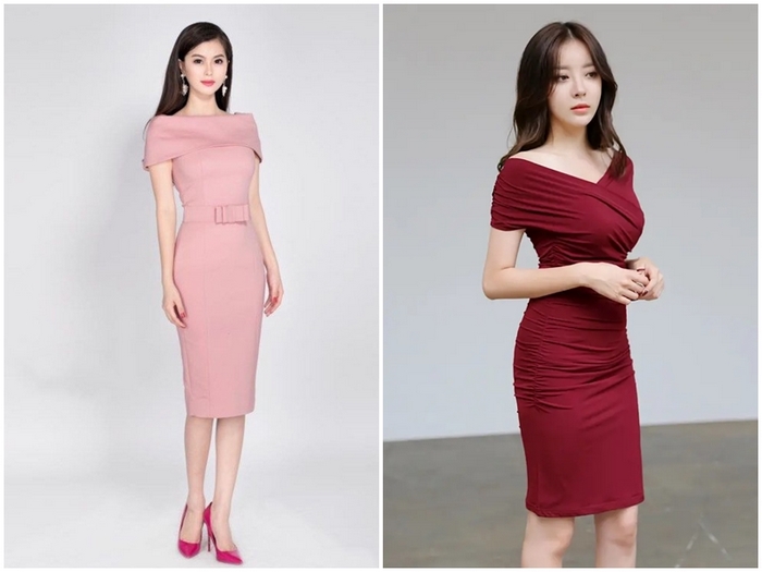 Người lùn nên mặc gì đi đám cưới? Bạn hãy chọn váy ôm body để tôn lên các đường cong cơ thể